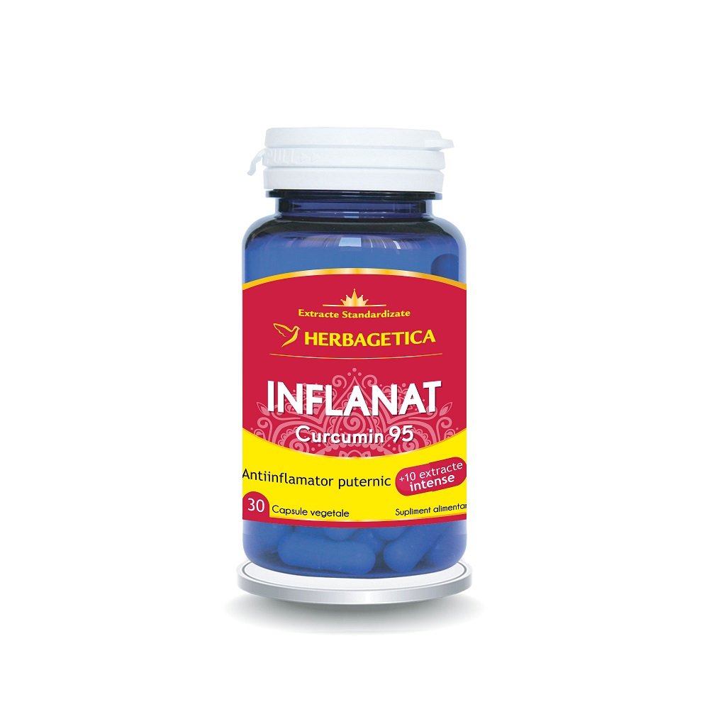 Inflanat Curcumin 95, 30 capsule, Herbagetica