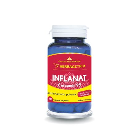 Inflanat Curcumin95, 30 capsule, Herbagetica