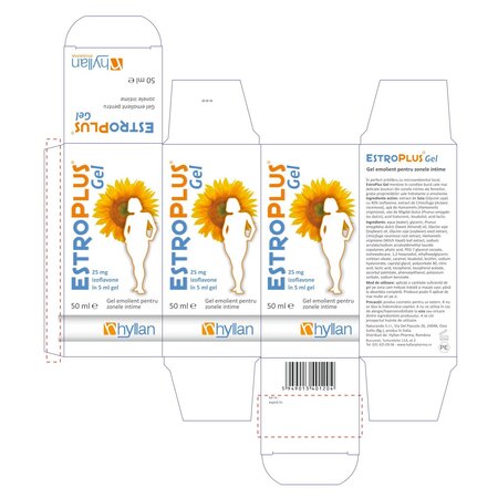 Gel emolient pentru zonele intime EstroPlus, 50 ml, Hyllan Pharma 702192