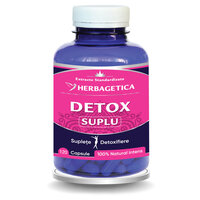 Detox Suplu, 120 capsule, Herbagetica