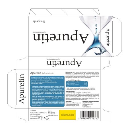 Apuretin, 30 capsule, Zdrovit 720016