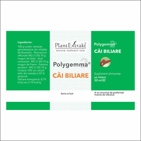 Polygemma 2, Cai biliare, 50 ml, Plant Extrakt 731216