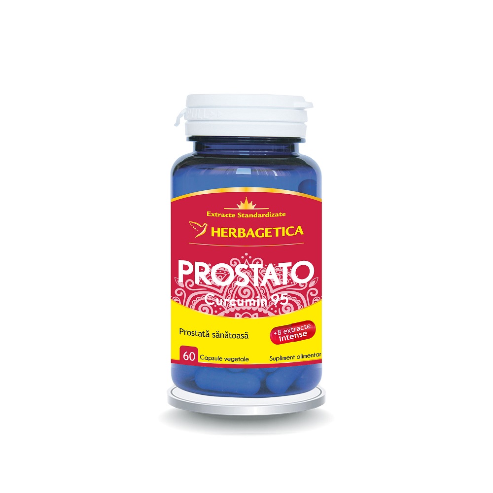 Prostato Curcumin 95, 60 capsule, Herbagetica