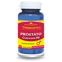 Prostato Curcumin 95, 60 capsule, Herbagetica