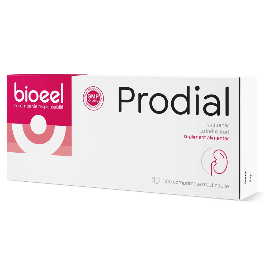 Prodial, 100 comprimate masticabile, Bioeel