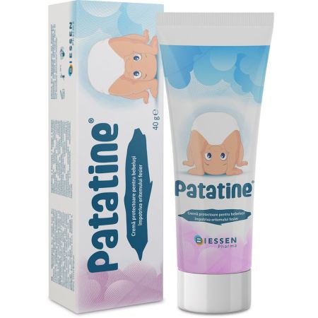 Crema pentru eritem fesier Patatine, 40 g, Biessen Pharma