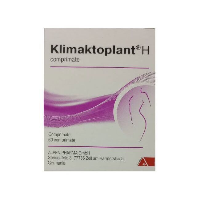 Klimaktoplant H, 100 comprimate, Dhu Germania