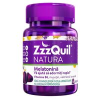 Melatonina, 30 jeleuri, ZzzQuil Natura