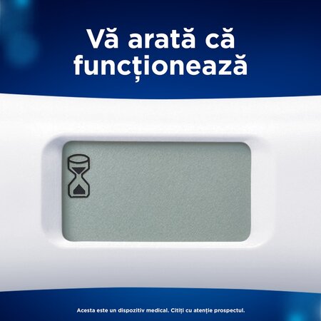Test de sarcina digital cu indicator de saptamani, 1 bucata, Clearblue 696982