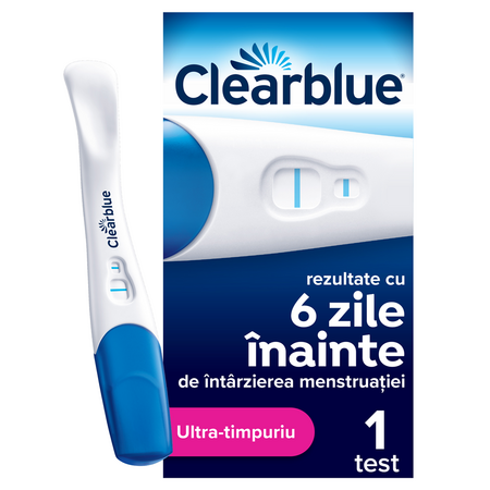 Test de sarcina ultra timpuriu, 1 bucata, Clearblue 678009