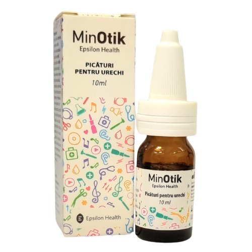 Picaturi pentru urechi MinOtik, 10 ml, Epsilon Health