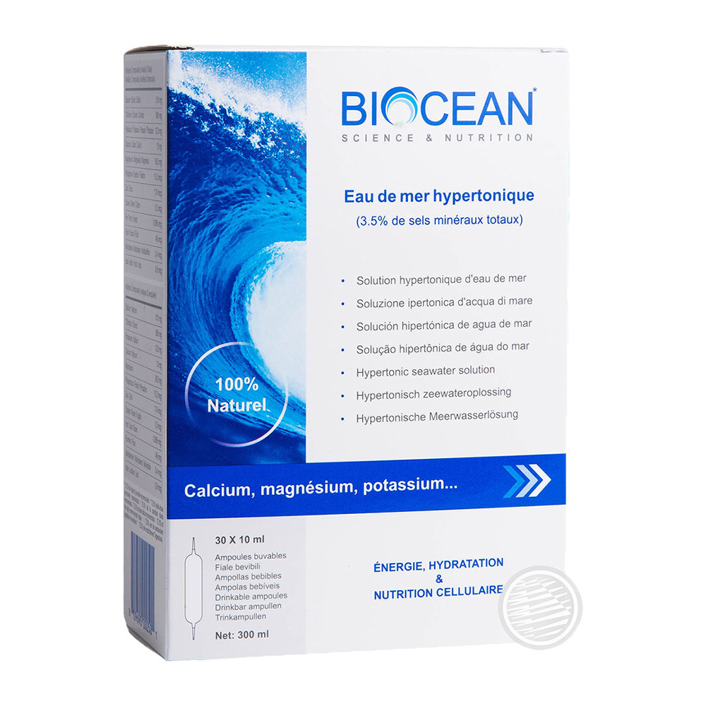 Plasma hipertonica, 30 x 10 ml, Biocean