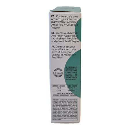 Crema pentru conturul ochilor anti-rid cu argireline si colagen vegetal, 15 ml, L'Erboristica 711073