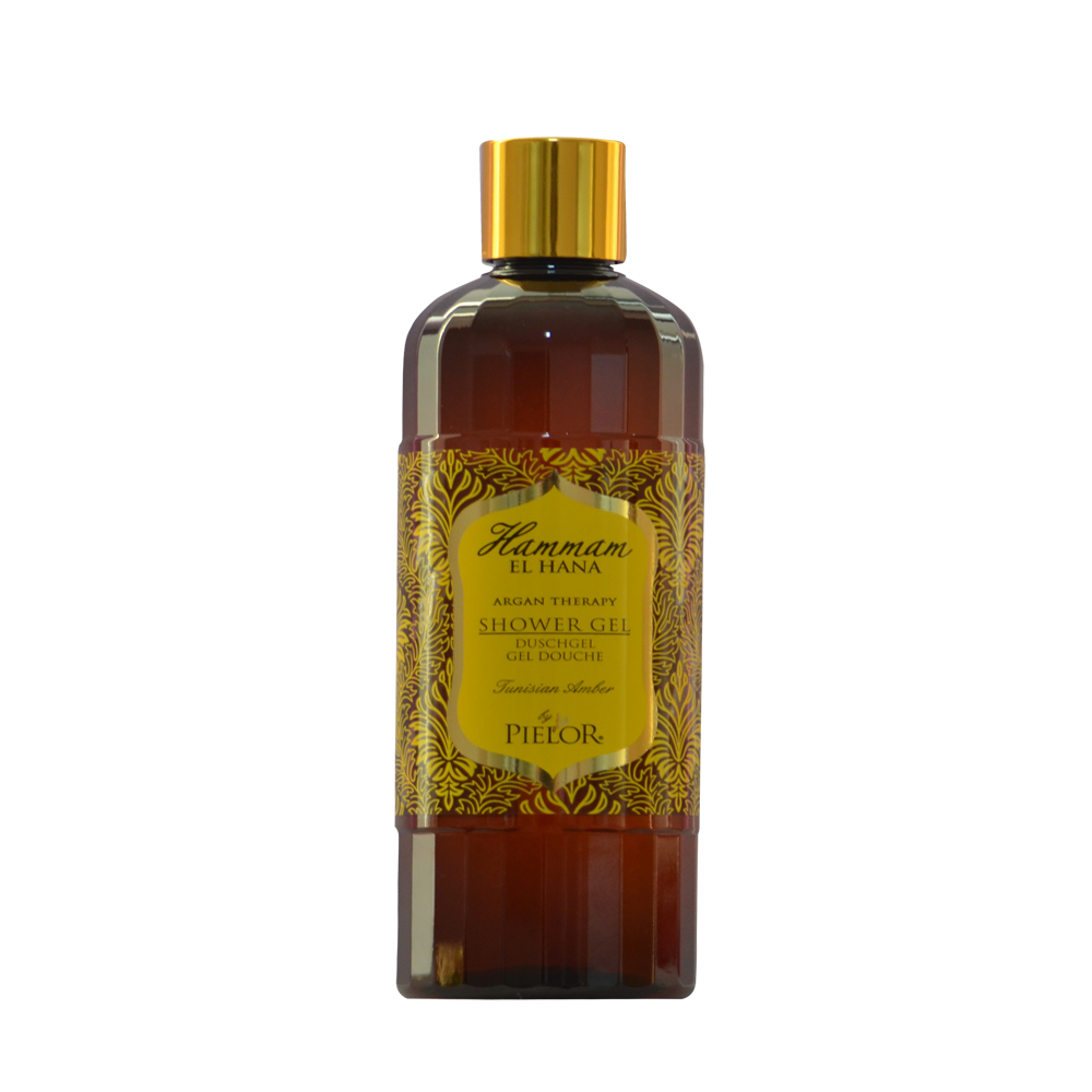 Gel de dus Tunisian Amber, 400 ml, Pielor Hammam