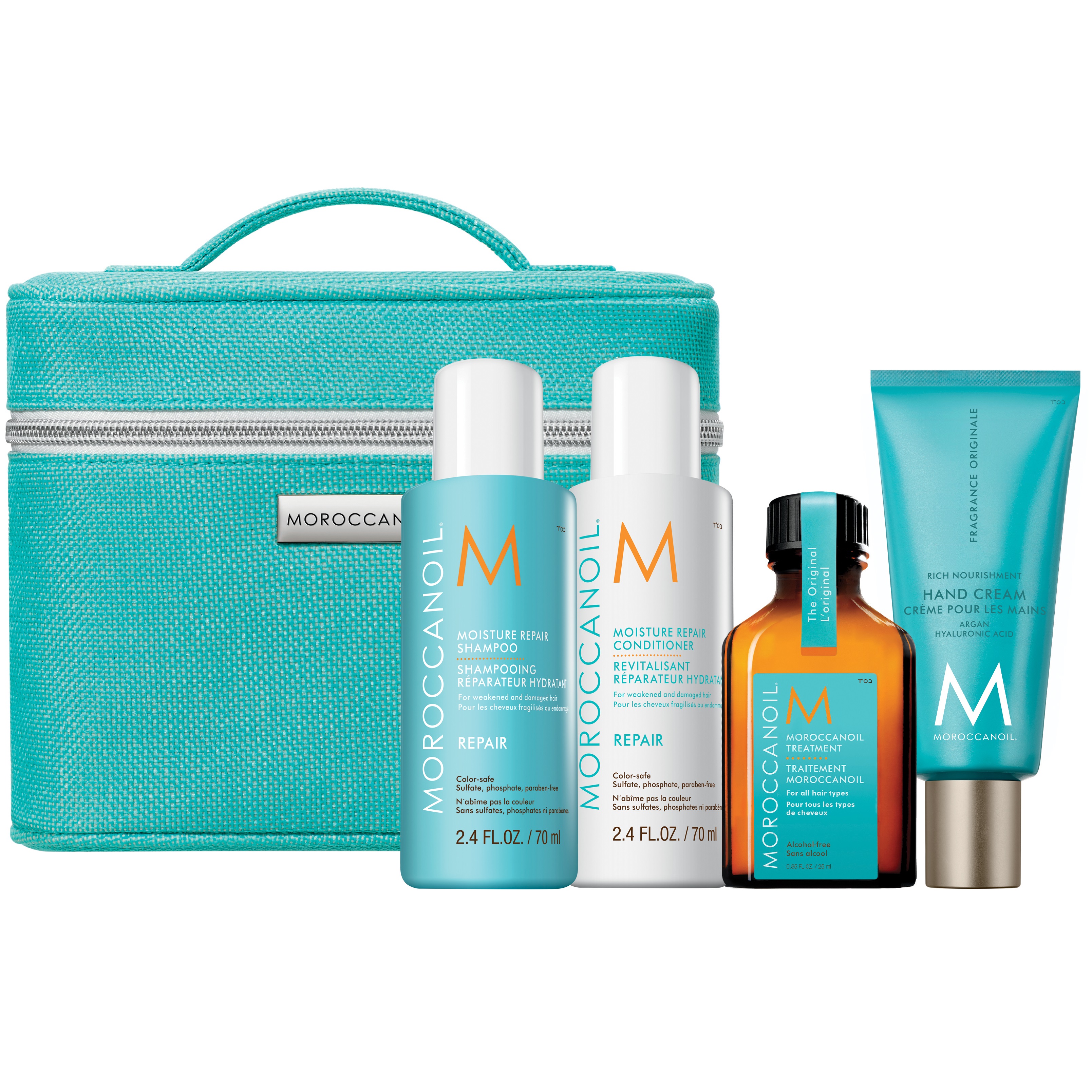 Set pentru calatorie Moroccanoil Repair Option, Moroccanoil