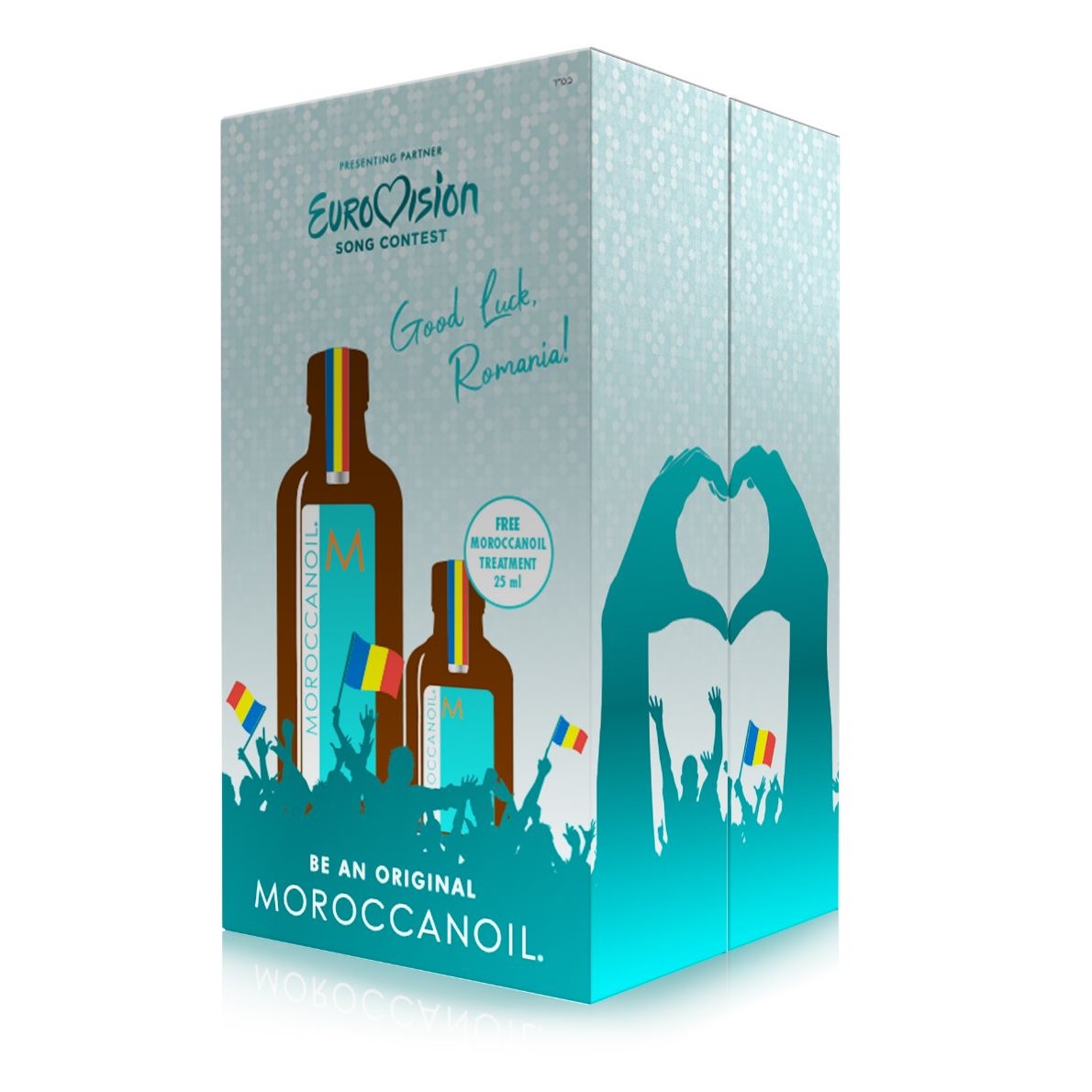 Kit ulei de par tratament Eurovision 2023 Be an original, 100 + 25 ml, Moroccanoil