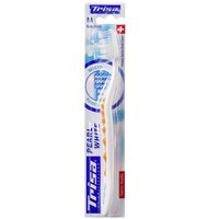 Periuta de dinti Medium Pearl White, 1 bucata, Trisa