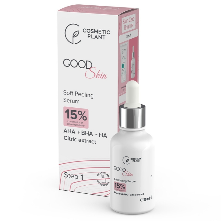 Ser de fata exfoliant Good Skin, 30 ml, Cosmetic Plant