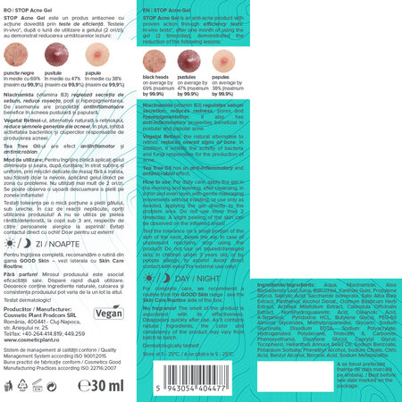 Gel Stop Acne Good Skin, 30 ml, Cosmetic Plant 712723
