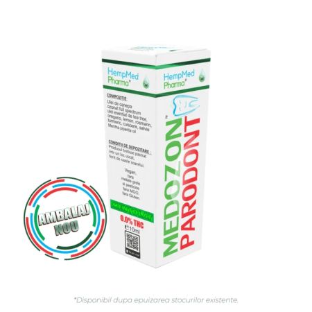 Ulei ozonat Medozon Parodont, 10 ml, HempMed Pharma