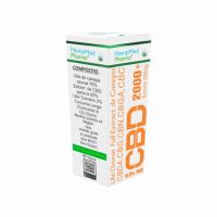 Ulei ozonat full extract de canepa CBD 2000 mg, 10 ml, HempMed Pharma