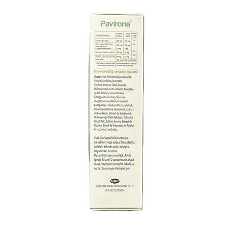 Pavirona, 60 comprimate, Adexilis 738287