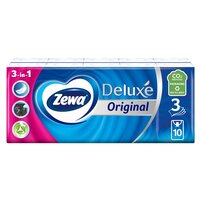 Batiste nazale din hartie in 3 straturi, 10 bucati, Zewa