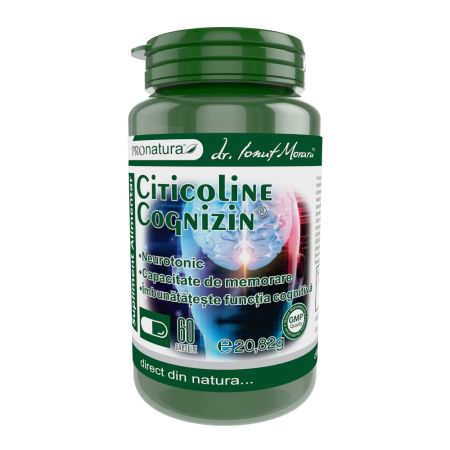 Citicoline Cognizin, 250mg, 60 capsule, Pro Natura
