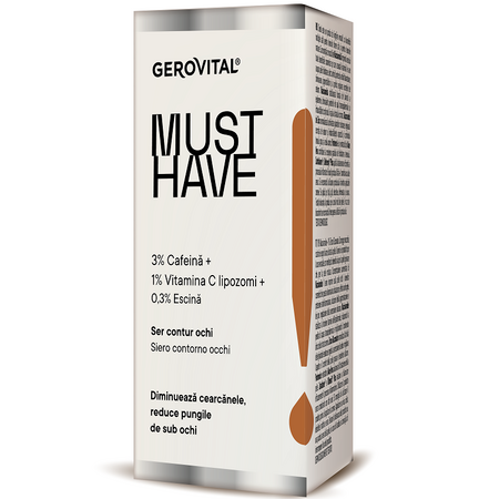 Ser pentru conturul  ochilor Must Have, 30 ml, Gerovital