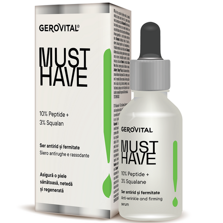 Ser antirid si fermitate Must Have, 30 ml, Gerovital 550584