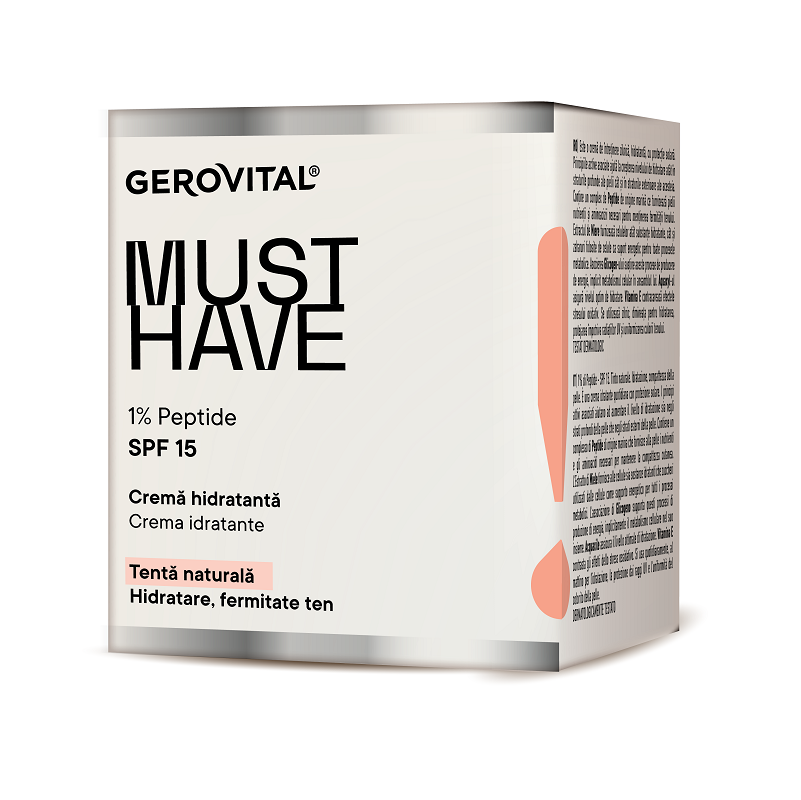 Crema hidratanta Must Have, 50 ml, Gerovital