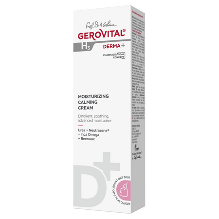 Crema hidratanta calmanta H3 Derma+, 50 ml, Gerovital 735159