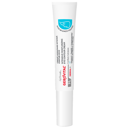 Crema hidratare intensa pentru contur de ochi H3 Derma+, 15 ml, Gerovital
