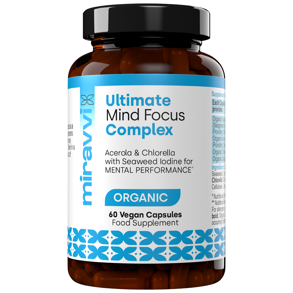 Complex organic Ultimate Mind Focus, 60 capsule, Miravvi