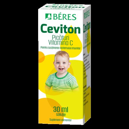Picaturi Vitamina C, Ceviton, 30 ml, Beres Pharmaceuticals 675121
