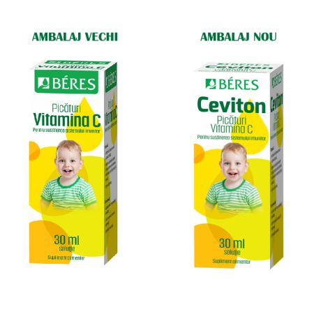 Picături Vitamina C, 30 ml, Beres Pharmaceuticals