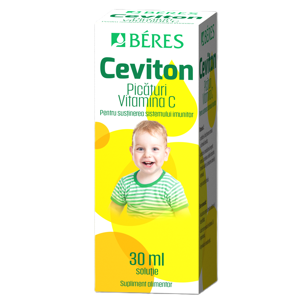Picaturi Vitamina C, Ceviton, 30 ml, Beres Pharmaceuticals
