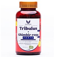 Tribulus 800 si Ghimbir rosu 200 Forte, 1000 mg, 60 capsule, Blue Phoenix