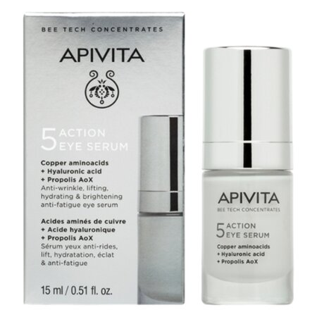 Ser de ochi cu extract din crin alb 5-Action, 15 ml, Apivita