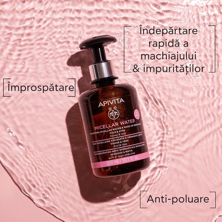 Apa micelara demachianta si calmanta, 300 ml, Apivita 677810