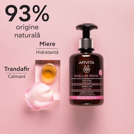 Apa micelara demachianta si calmanta, 300 ml, Apivita 677813