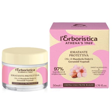 Crema de fata vegana cu ulei de migdale dulci, 50 ml, L'Erboristica