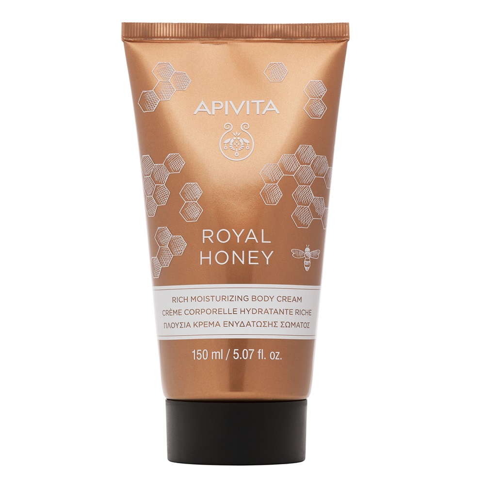 Crema corp cu uleiuri esentiale Royal Honey, 150 ml, Apivita