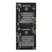 Masca de fata purifianta cu extract de propolis Express Beauty, 2 x 8 ml, Apivita
