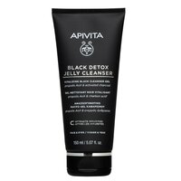 Gel de curatare cu carbune activat si propolis Black Detox Jelly, 150 ml, Apivita