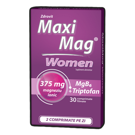 Maximag Women, 30 comprimate, Zdrovit