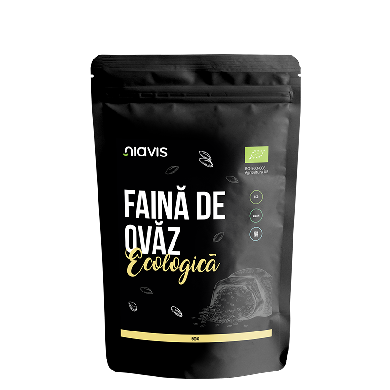 Faina de ovaz ecologica, 500 g, Niavis