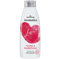 Gel de dus cu vanilie si lemn de santal Love, 600 ml, Aromatics