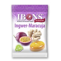 Dropsuri cu ghimbir si fructul pasiunii, 75 g, Ibons