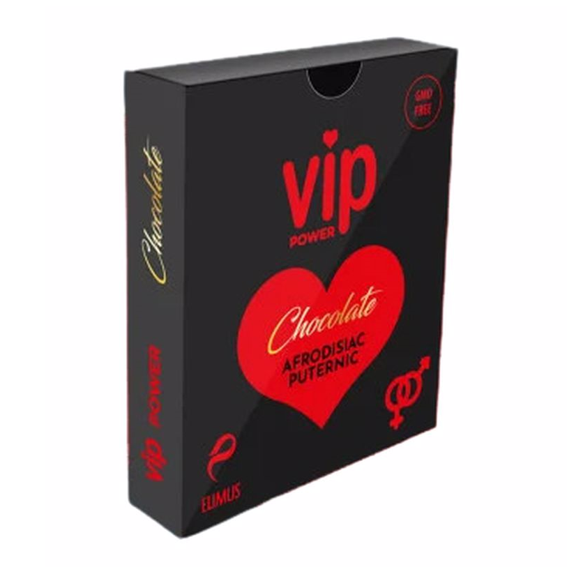 Ciocolata afrodisiaca Vip Power, 20 g, Elimos